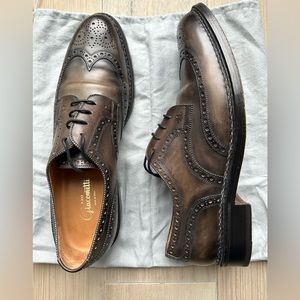 Fratelli Giacometti wing tip men’s shoes